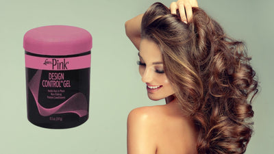 Luster's Pink Design Control Gel: Where Style Meets Substance for Gorgeous, Healthy Hair!
