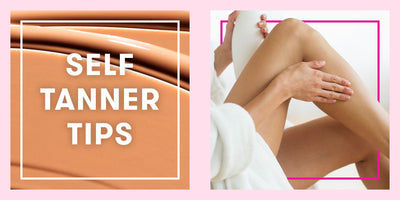 How to apply self tanner in your face
