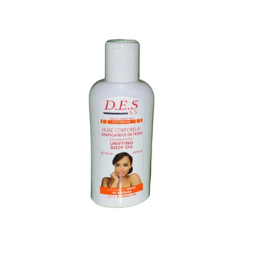 D.E.S 5.5 Complexion Unifying Body Oil Rich in Baobab Oil 70ml