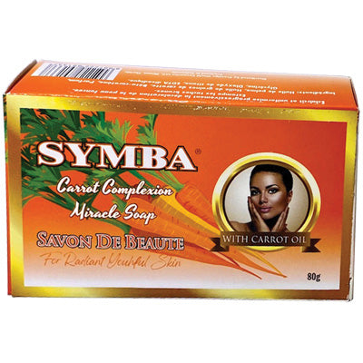 Symba Carrot Complexion Miracle Soap 80g- Pack of 6