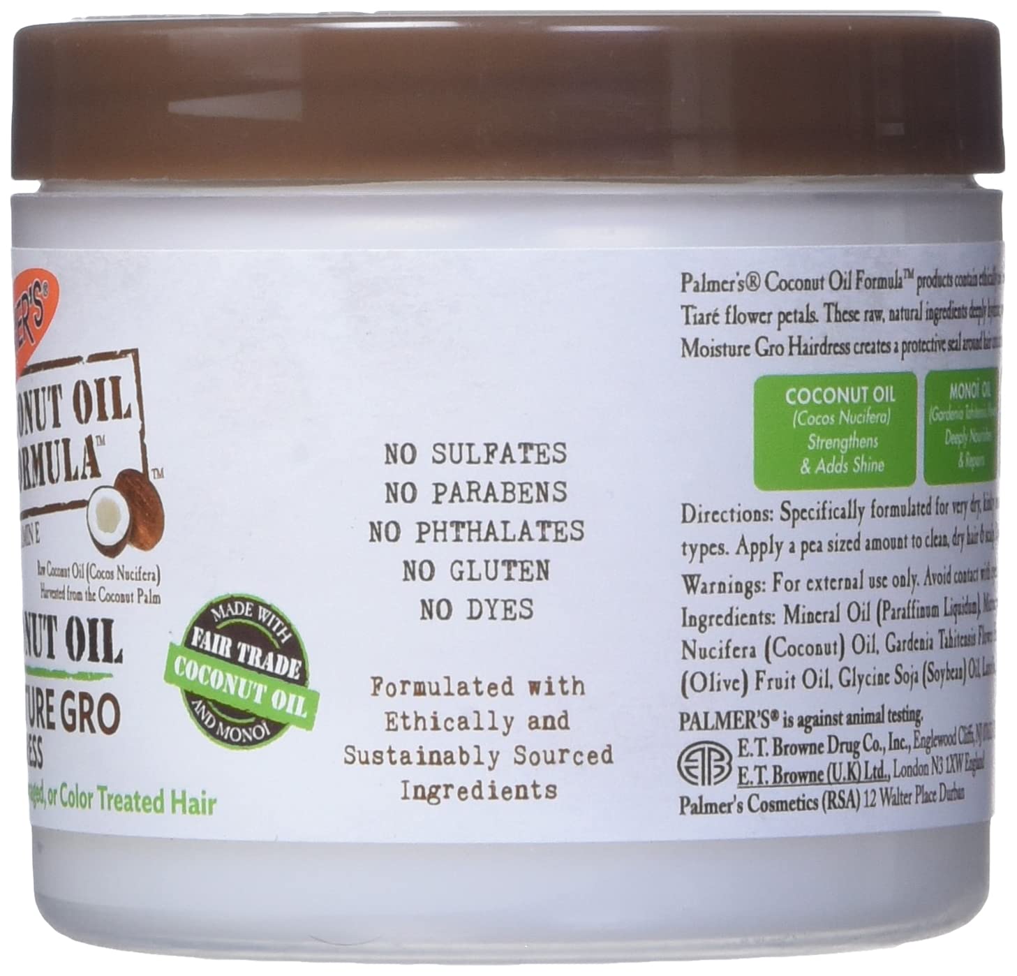 Palmer's® Coconut Oil Formula™ Moisture Gro Hairdress, 5.25 oz