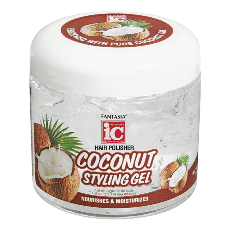 Fantasia IC Coconut Oil Styling Gel 16 oz