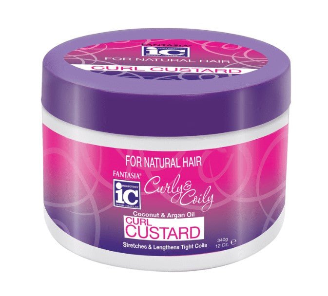 Fantasia IC Curly & Coily Curl Custard 12 oz