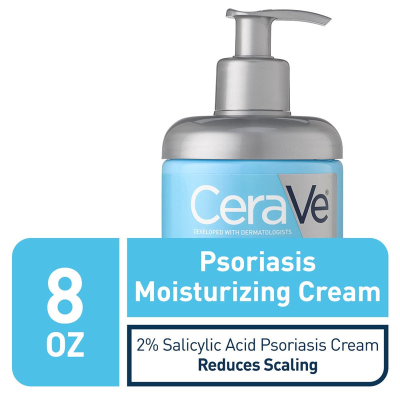 CeraVe Psoriasis Skin Therapy Moisturizer Cream 8 oz