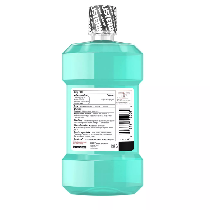 Listerine M/Wash ULTRACLEAN COOL MINT® 1 Liter 