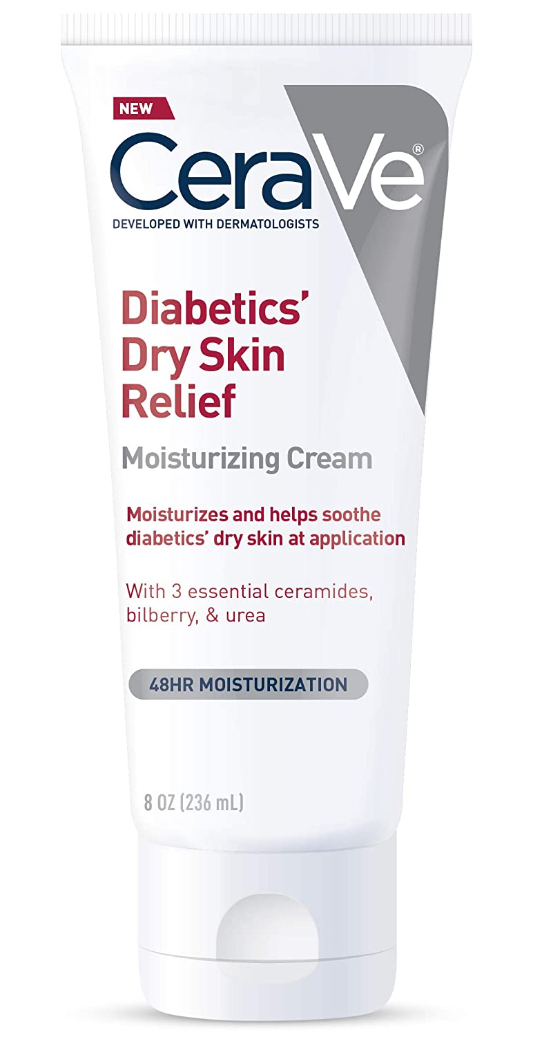 CeraVe Diabetics Dry Skin Relief Moisturizing Cream 8 oz