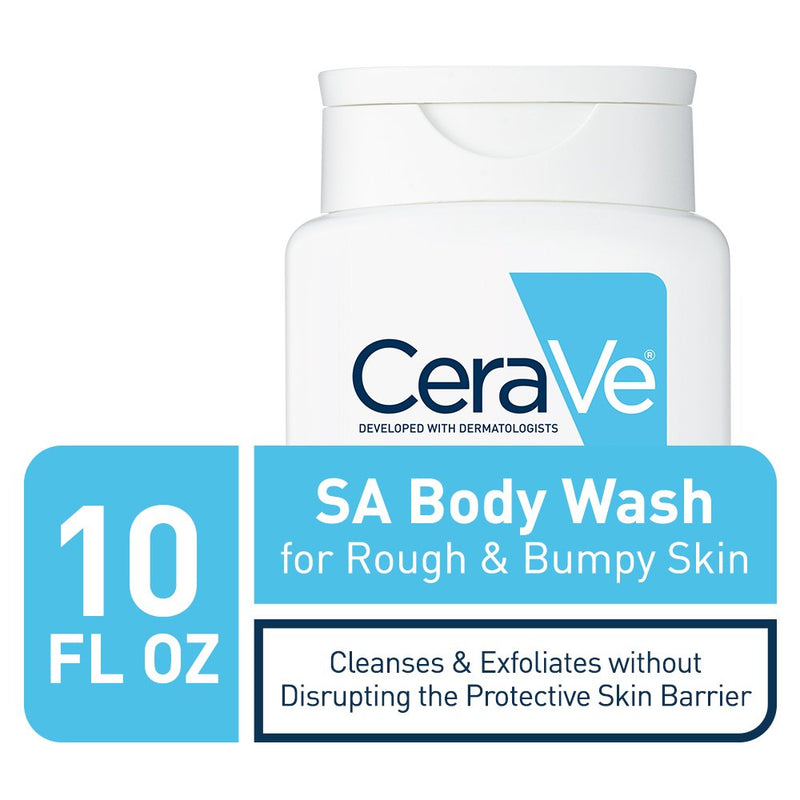 CeraVe SA Body Wash For Rough & Bumpy Skin 10 oz