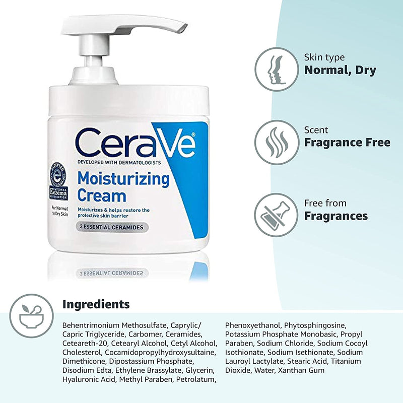 CeraVe Moisturizing Cream Pump 16 oz