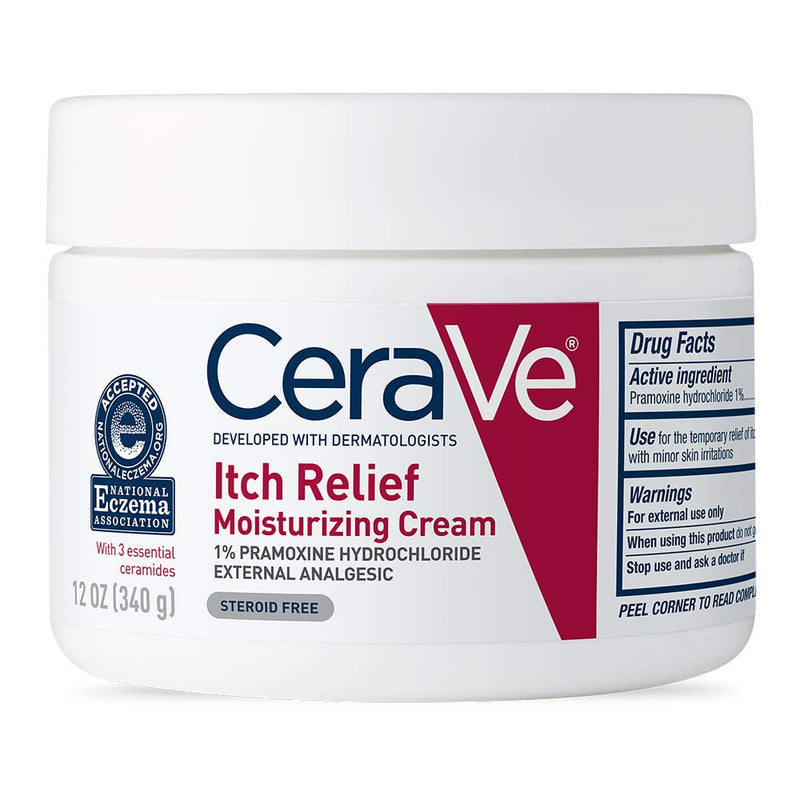 CeraVe Itch Relief Moisturizing Cream 12 oz