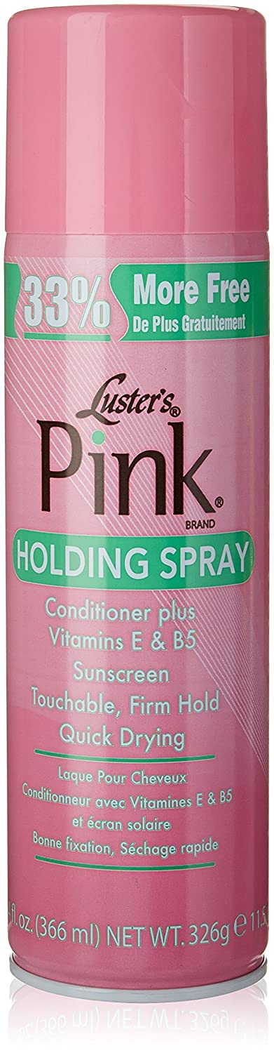 Lusters Pink Holding Spray 14 oz 33% More 