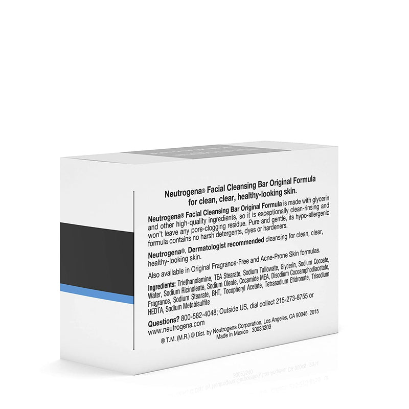 Neutrogena Soap Original Facial Bar 3.5 oz 