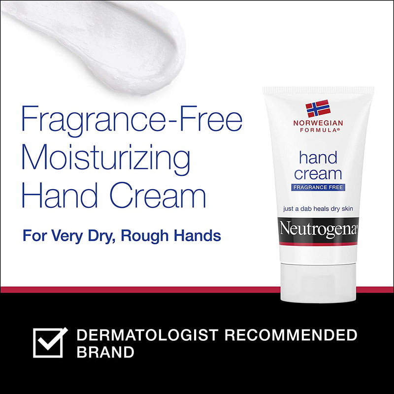Neutrogena Hand Cream Fragrance Free 2 oz 