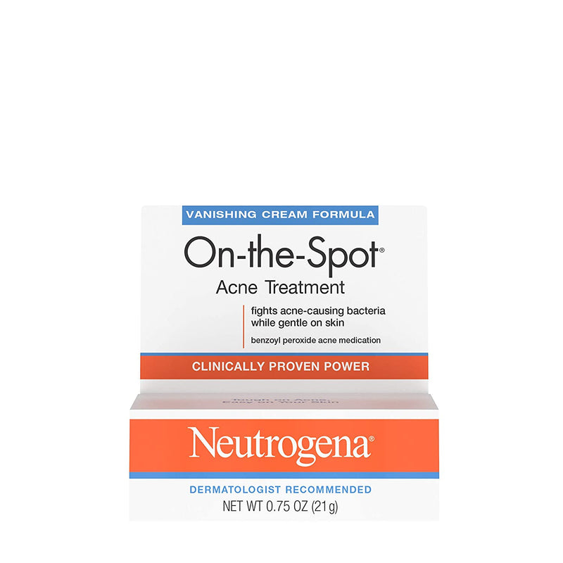 Neutrogena On-the-Spot Acne Cream .75 oz 