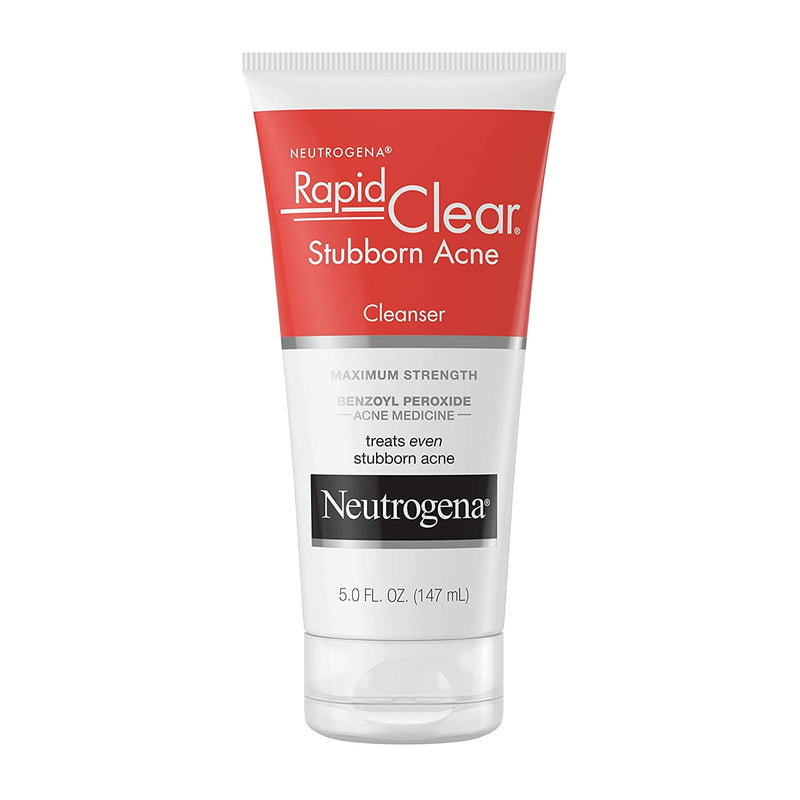 Neutrogena Rapid Clear Stubborn Acne Cleanser Max 5 oz 