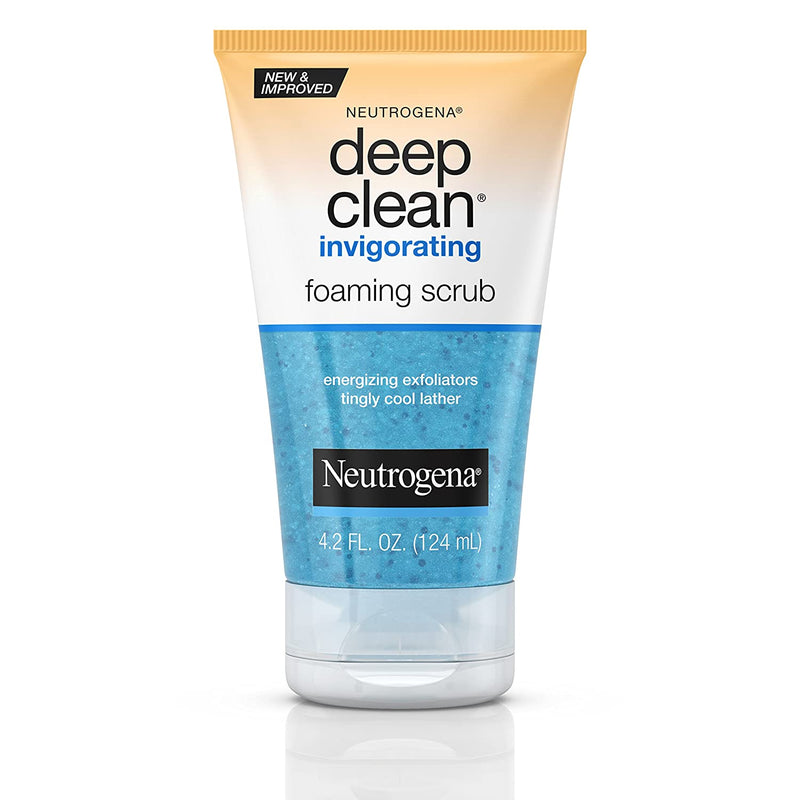 Neutrogena Deep Clean Invigorating Foaming Scrub 4.2 oz 