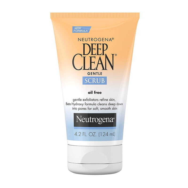 Neutrogena Deep Clean Gentle Scrub Oil Free 4.2 oz 