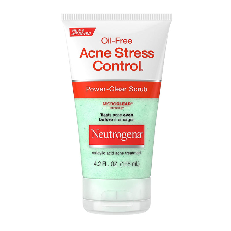Neutrogena Acne Stress Control Power-Clear Scrub 4.2 oz 