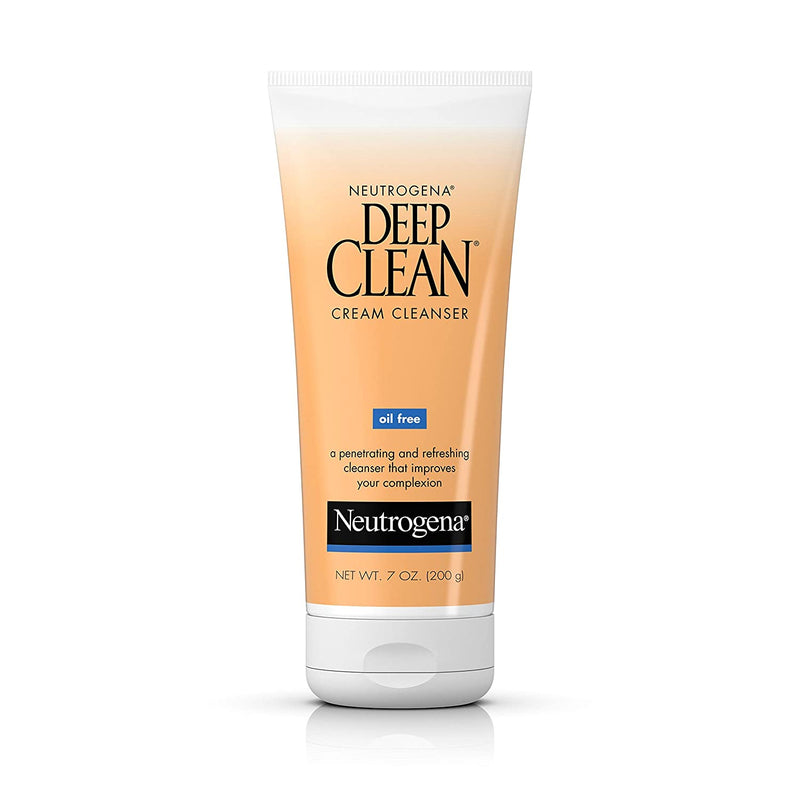 Neutrogena Deep Clean Cream Cleanser Oil-Free 7 oz 