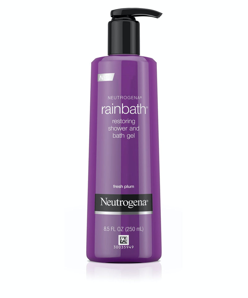 Neutrogena Rainbath Restorin Bath Gel Fresh Plum 8.5 oz 