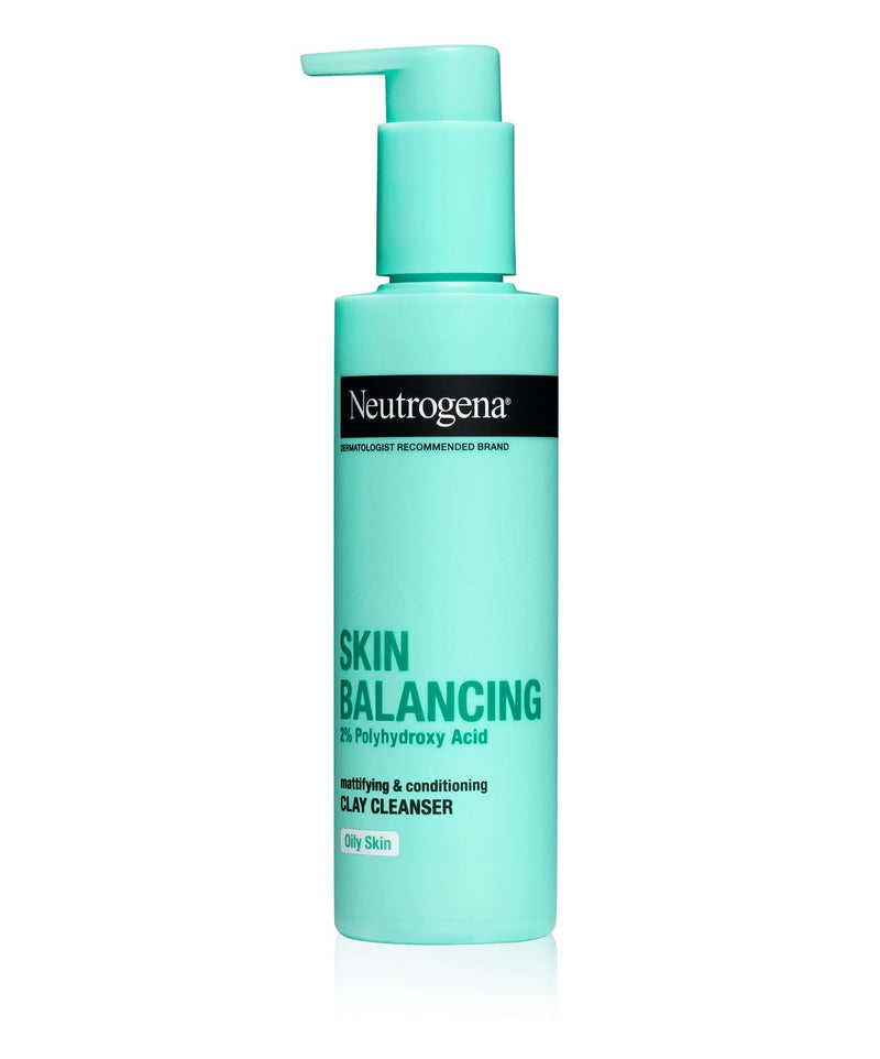 Neutrogena Skin Balancing Clay Cleanser Oily Skin 6.3 oz 