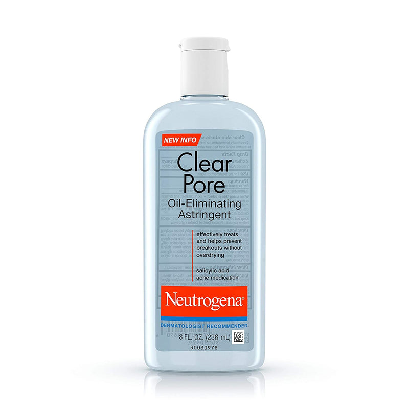 Neutrogena Clear Pore Oil-Eliminating Astringent 8 oz 