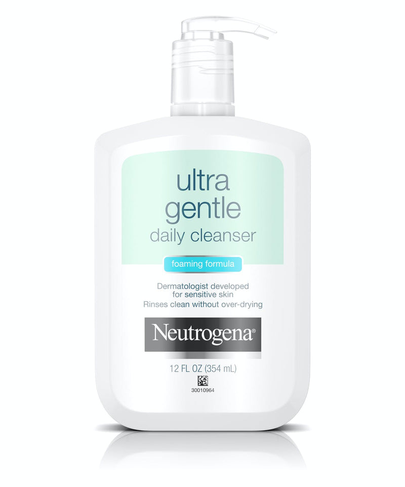 Neutrogena Ultra Gentle Daily Faoming Cleanser 12 oz 
