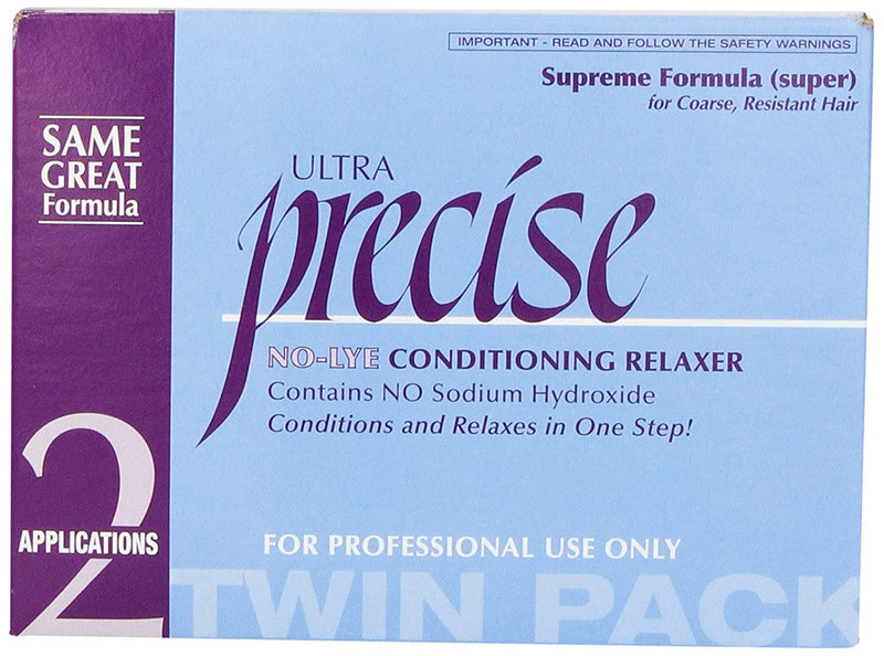 Precise No-Lye Relaxer Kit Twin Pack 12&