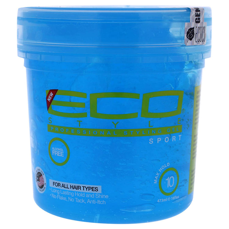 Ecoco Sport Styling Gel 16 oz- Blue