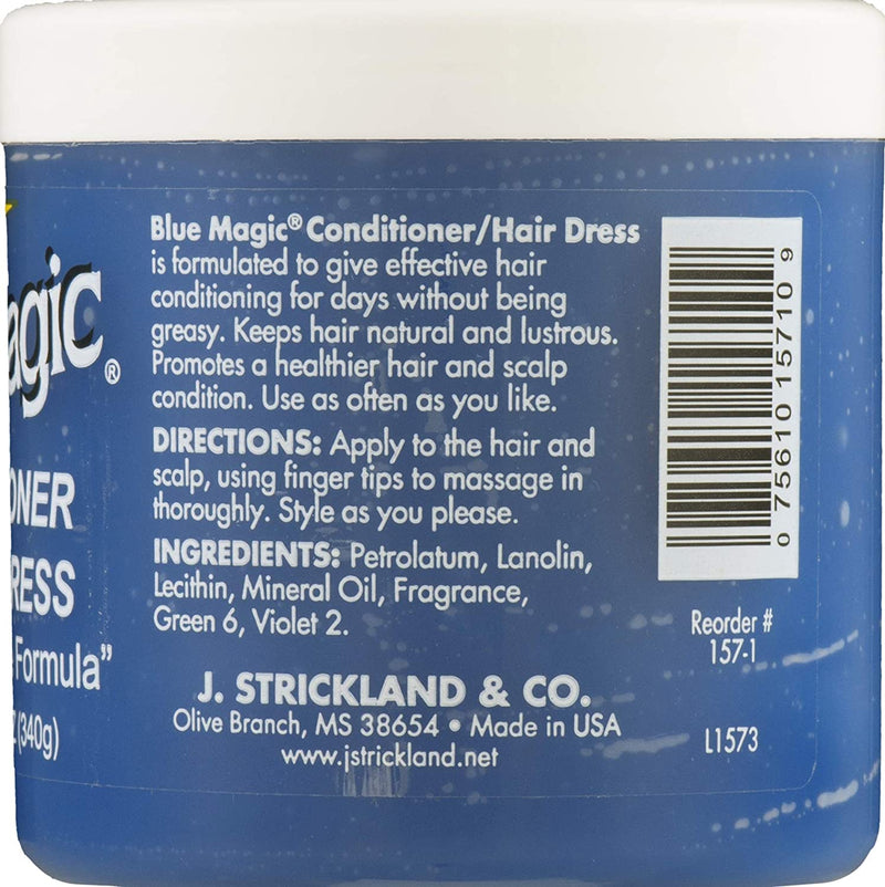 Blue Magic Conditioning Hair Dress 12 oz Blue