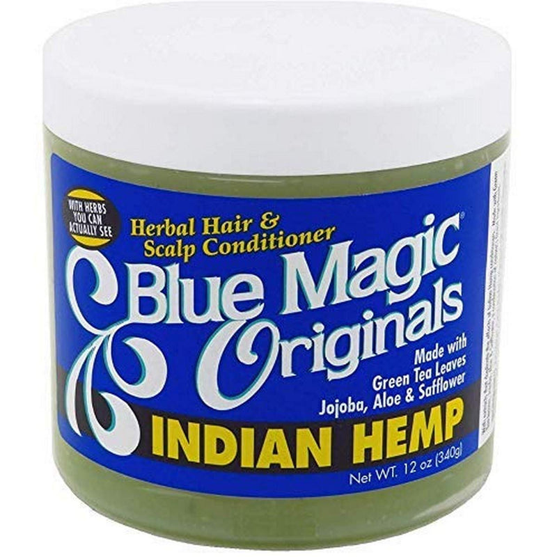 Blue Magic Indian Hemp Hair & Scalp Conditioner 12 oz
