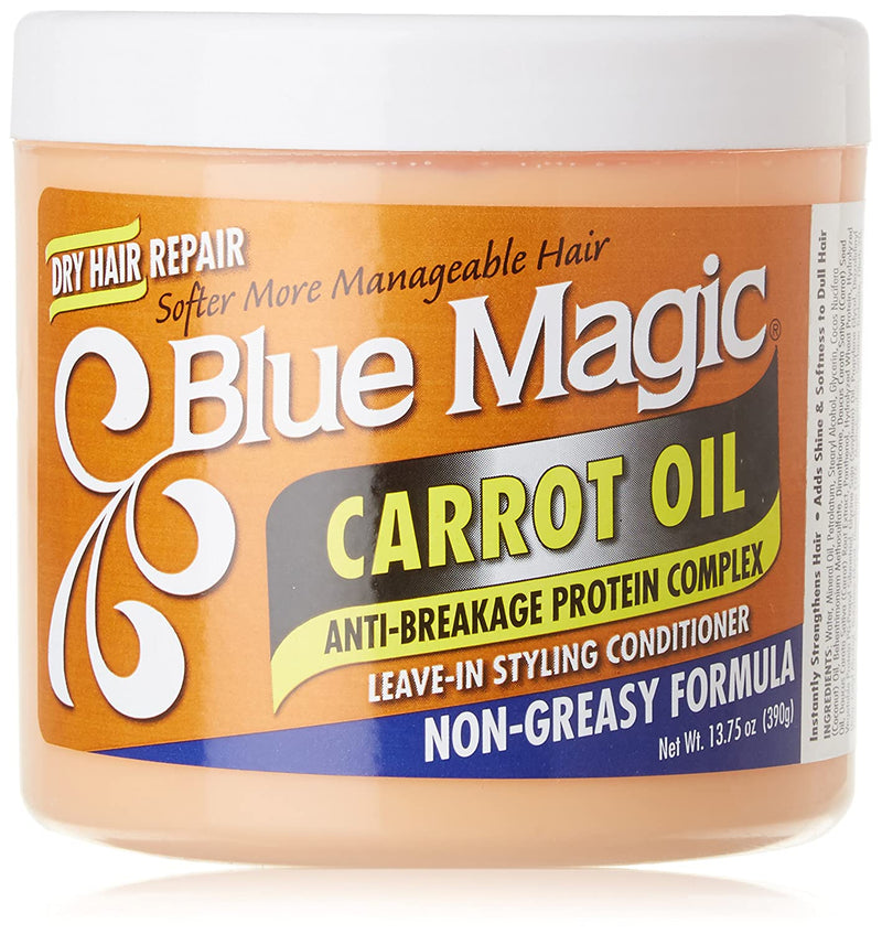 Blue Magic Carrot Oil Leave in Styling Conditioner 12 oz