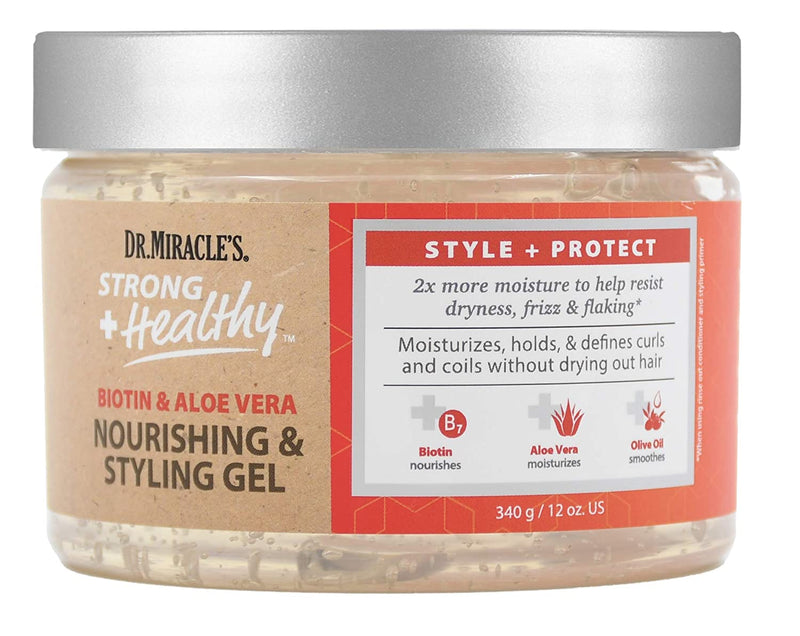 Dr.Miracles Strong + Healthy Nourishing & Styling Gel 12 oz