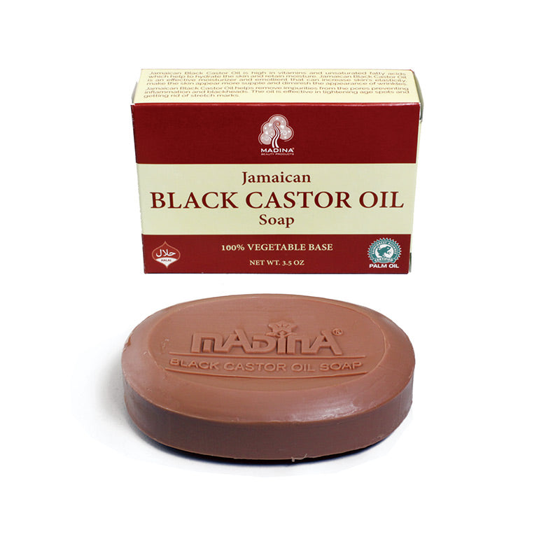 Madina Jamaican Black Castor Oil Soap 3.5 oz
