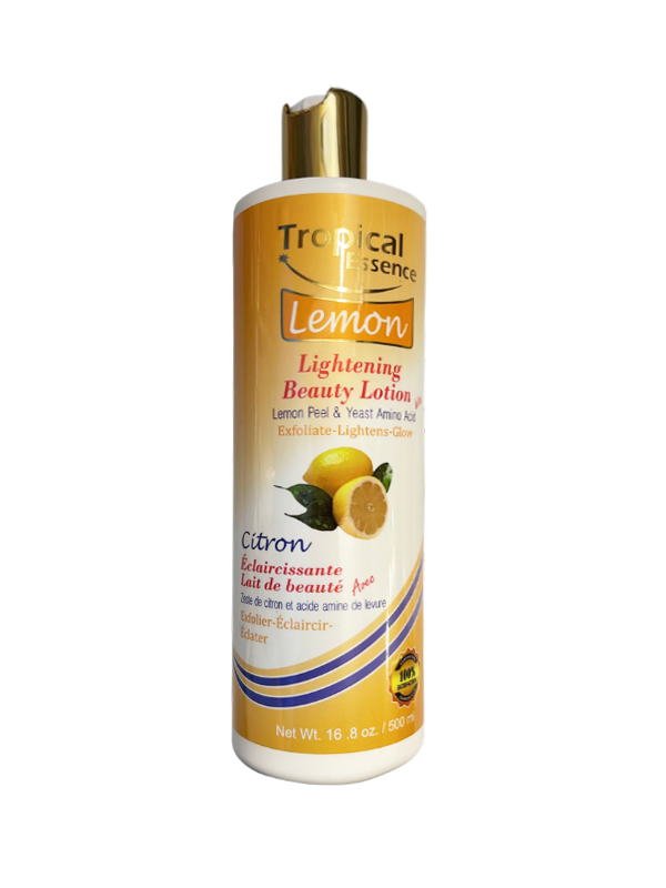 Tropical Essence Beauty Lotion With Lemon 16.8 oz / 500 ml