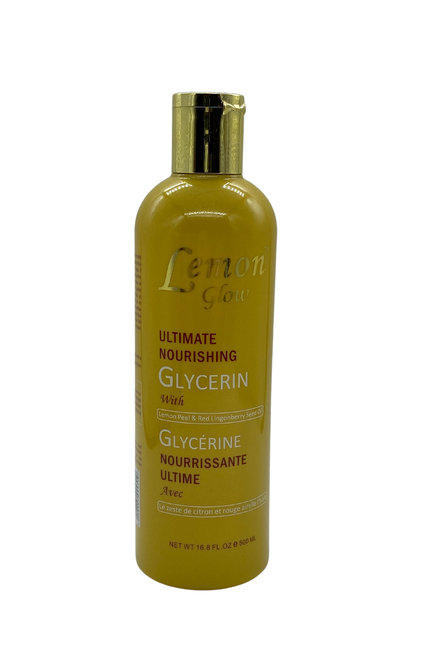 Lemon Glow Ultimate Nourishing Glycerin 16.8 oz / 500 ml