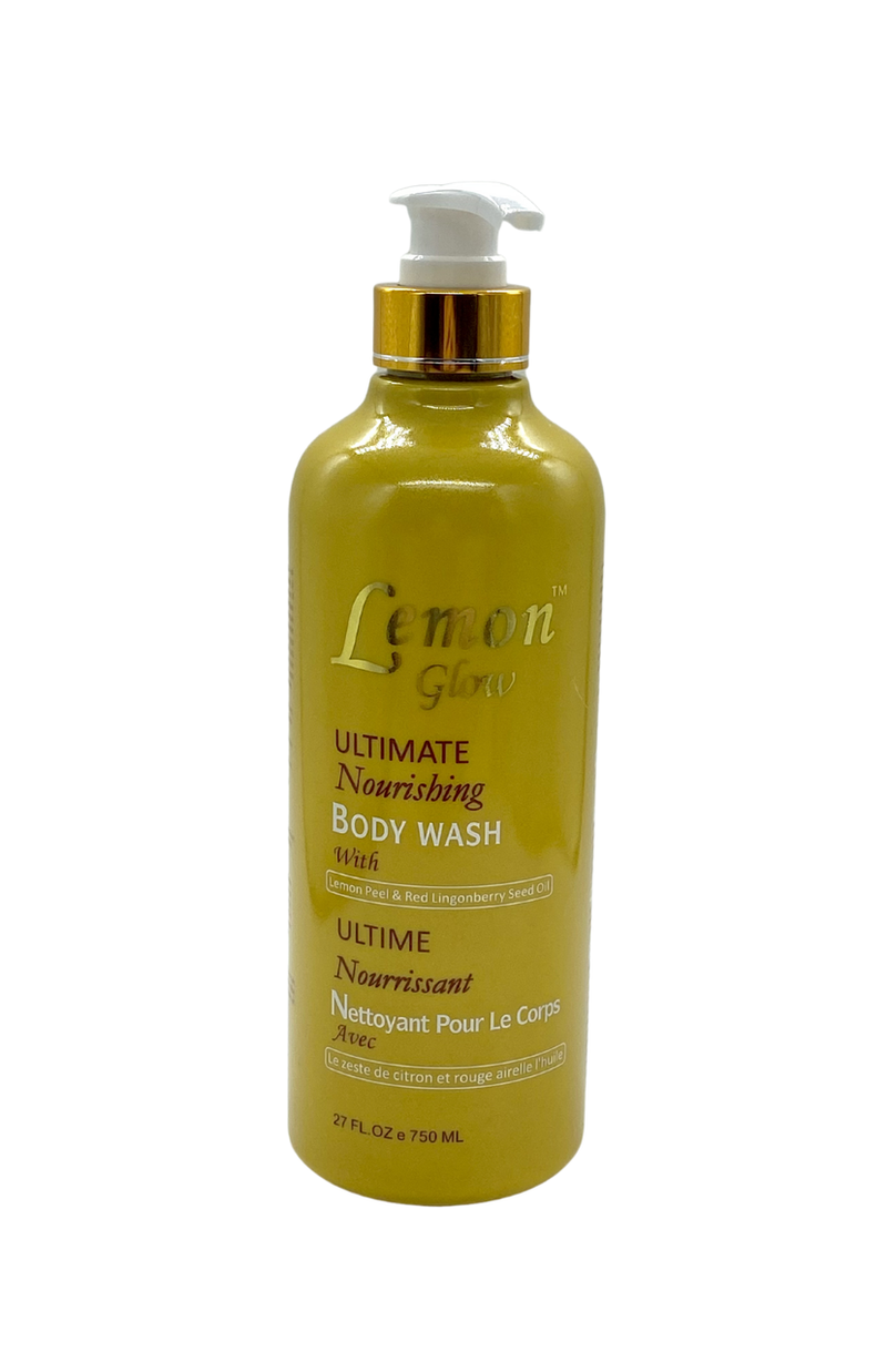 Lemon Glow Ultimate Nourishing Body Wash 27 oz / 750 ml