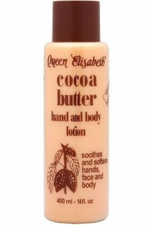 Queen Elisabeth Cocoa Butter Hand and Body Lotion 14 oz / 400 ml