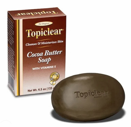 Topiclear Cocoa Butter Soap With Vitamin E 4.5 oz / 125 g