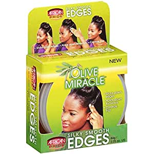 African Pride Olive Miracle Silky Smooth Edges 2.25 oz