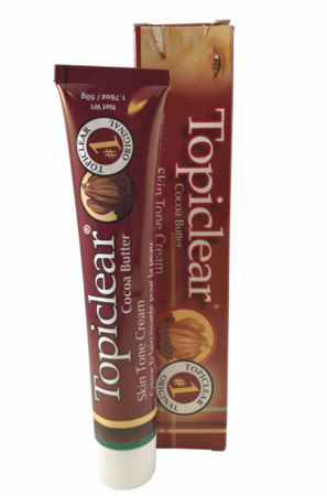 Topiclear Cocoa Butter Skin Tone Cream 1.76 oz / 50 g