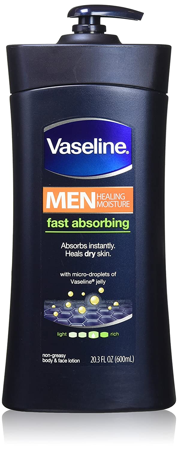 Vaseline Lotion Mens Fast Absorbing 20.3 oz