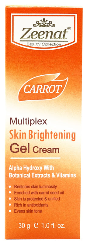 Zeenat Carrot Multiplex Skin Gel Cream 30 g