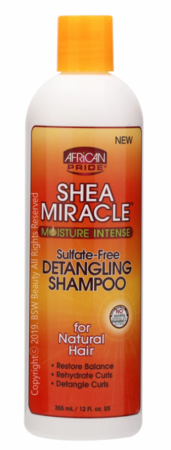 African Pride Shea Butter Miracle Detangling Shampoo 12oz
