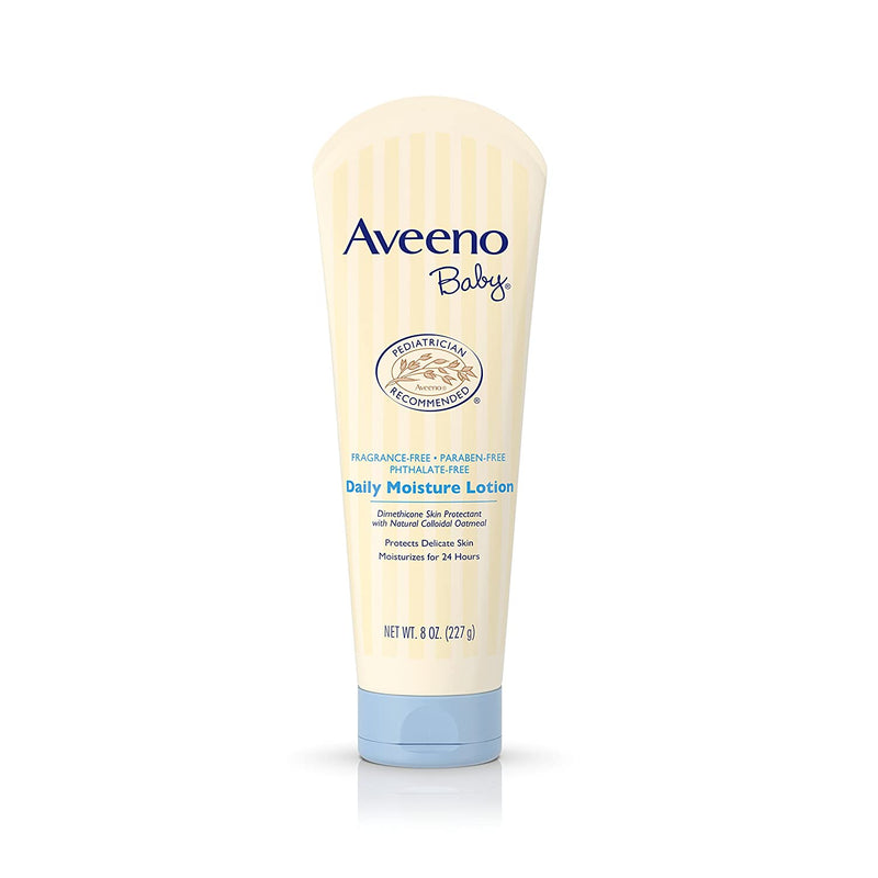 Aveeno Baby Daily Moisture Lotion Fragrance Free 8 oz