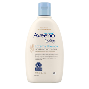 Aveeno Baby Eczema Therapy Moisturizing Cream 12 oz 