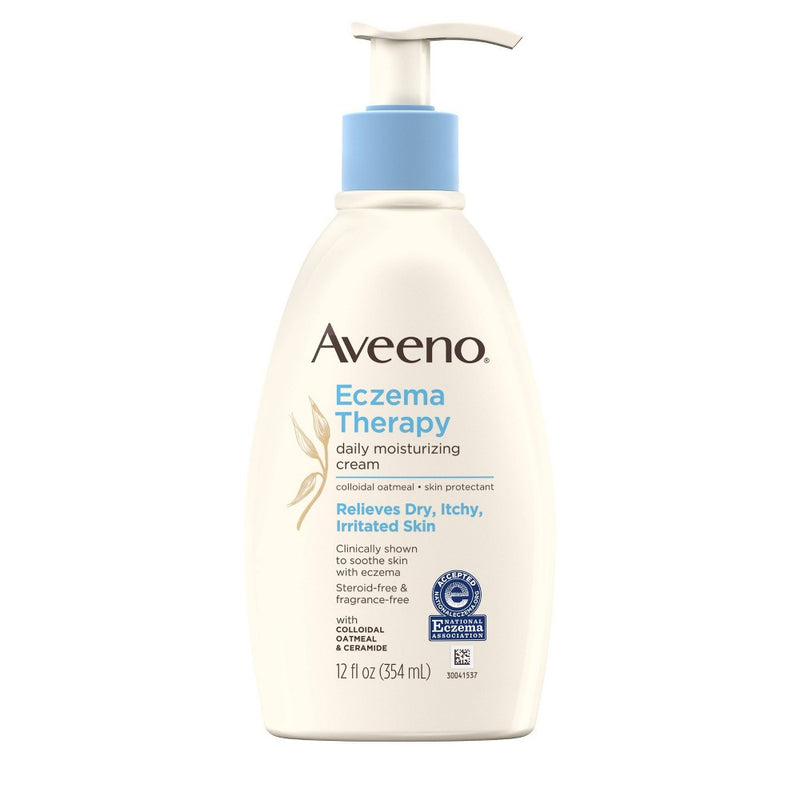 Aveeno Eczema Therapy Daily Moisturizing Cream 12 oz