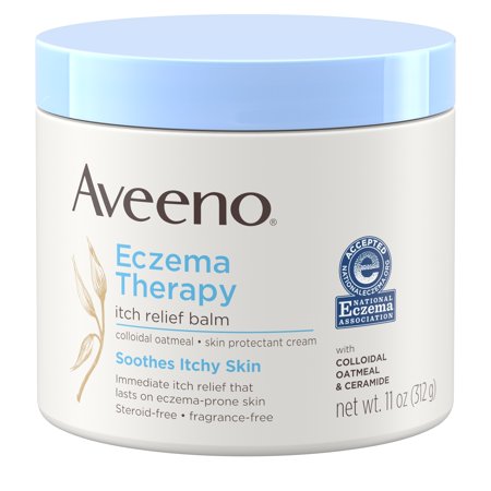 Aveeno Eczema Therapy Itch Relief Balm, Jar 11 oz 