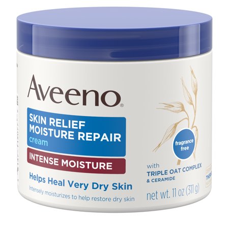 Aveeno Skin Relief Cream Moisture Repair F/F, 11 oz