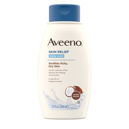 Aveeno Skin Relief B/Wash Coconut Scented 12 oz 