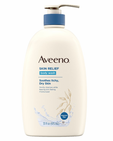 Aveeno Skin Relief B/Wash Fragrance Free 33 oz